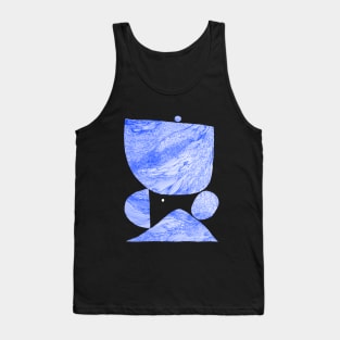 Composition 1 - Blue Tank Top